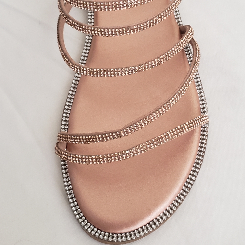 Sparkly Rhinestone Sandals - Picture 8 of 16